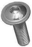 SOCKET FLANGE BUTTON SCREWS STAINLESS STEEL