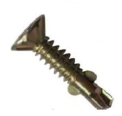 winged self drilling screws