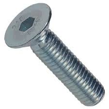 SOCKET COUNTERSUNK SCREWS ZINC